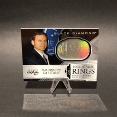2019-20 Upper Deck Black Diamond Hall of Fame Rings Mike Gartner #HR-MG